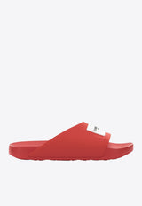 Givenchy Brand Label Rubber Slides Red BH302MH1XL640_d7b6d9e2-59ce-4de2-b474-100a3871faa4