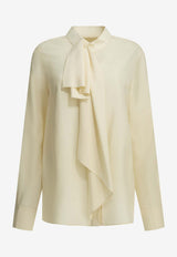 Givenchy Silk Tied Blouse Ecru BW61HL15J0150_a454704b-8246-40b6-a94e-2819901de5ee