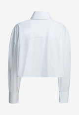 Givenchy Casual Asymmetrical Shirt White BW61JF1634100_d69d96a0-fb1b-4a25-aa3d-15b47c1d6bb6