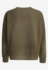 Golden Goose DB Basic Crewneck Sweatshirt Green GUP01938P00238315878_23093f77-6889-41d6-89d6-3cf3998c79a0