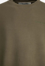 Golden Goose DB Basic Crewneck Sweatshirt Green GUP01938P00238315878_23093f77-6889-41d6-89d6-3cf3998c79a0