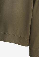 Golden Goose DB Basic Crewneck Sweatshirt Green GUP01938P00238315878_23093f77-6889-41d6-89d6-3cf3998c79a0