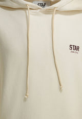 Golden Goose DB Star Logo Print Hooded Sweatshirt Cream GUP02712P00241511616_32221557-de1e-4e9a-b5c3-18f110dd7318