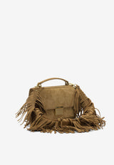 Golden Goose DB Small Venezia Suede Handbag Brown GWA00467A00085755303_828c2ad7-3333-4593-a3fe-6e4fe4e67215