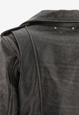Golden Goose DB Leather Cropped Biker Jacket Black GWP00848P00064790100_b1fe50c7-6465-45e3-aee2-429a1f83ad11