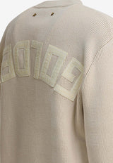 Golden Goose DB Golden Ribbed Crewneck Sweater Beige GWP00951P00197255550_26fa4d74-51ee-4309-be22-46786bbc43ca
