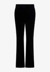 Golden Goose DB Velvet Straight-Leg Pants Black GWP02572P00231690100_b5ff9de9-7556-4f8e-a85e-481774a4f187