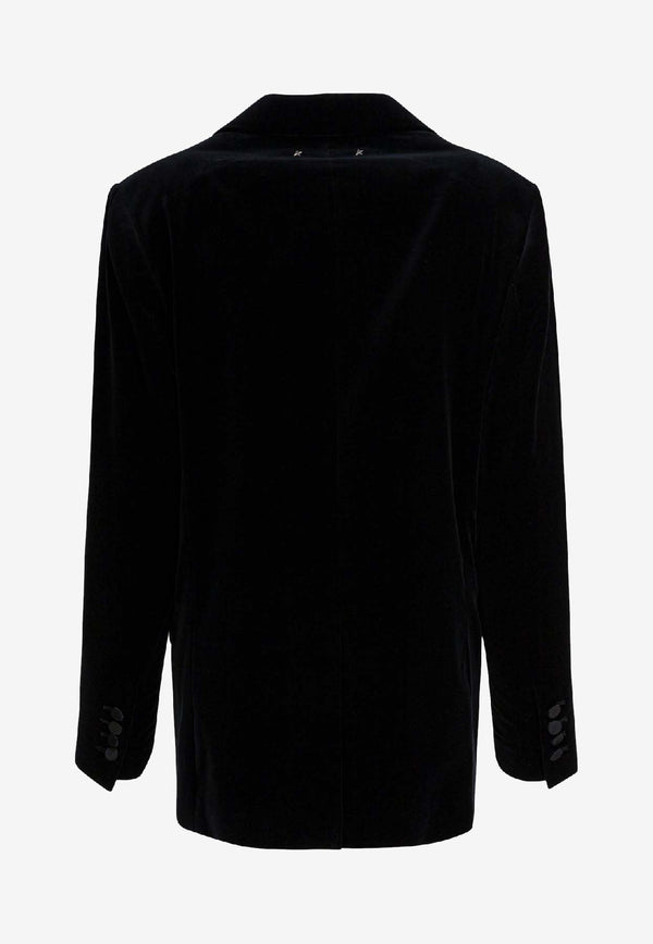 Golden Goose DB Double-Breasted Velvet Tuxedo Blazer Black GWP02692P00231690100_7f0cb318-d5f1-4779-94cd-a6d987224c3a
