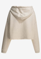 Golden Goose DB True Star Hooded Cropped Sweatshirt Gray GWP02699P00251460665_2b69c0dc-4981-4f96-8a34-e37bacb0d8dc