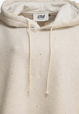 Golden Goose DB True Star Hooded Cropped Sweatshirt Gray GWP02699P00251460665_2b69c0dc-4981-4f96-8a34-e37bacb0d8dc