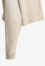 Golden Goose DB True Star Hooded Cropped Sweatshirt Gray GWP02699P00251460665_2b69c0dc-4981-4f96-8a34-e37bacb0d8dc