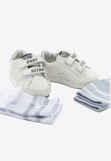 Golden Goose Kids Babies Baby School Sneakers White GIF00534F00712911409_86506f45-8497-4b6c-ab82-33f6e6c9fc50