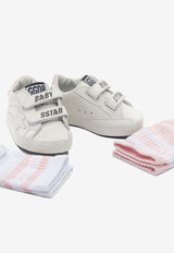 Golden Goose DB Kids Baby Girls School Sneakers Gift Set - Set of 3 White GIF00534F00712911410_1e7cef86-b93a-4ad5-a79f-857a32784f11