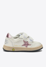 Golden Goose DB Kids Boys Super-Star Low-Top Sneakers  White