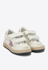 Golden Goose DB Kids Boys Super-Star Low-Top Sneakers  White