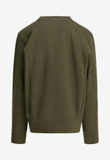 Golden Goose DB Kids Boys Reversed Golden Sweatshirt Green GKP02214P00224435479_66f5cc56-b982-4fad-9d83-a3dbcc4c3716