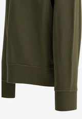 Golden Goose DB Kids Boys Reversed Golden Sweatshirt Green GKP02214P00224435479_66f5cc56-b982-4fad-9d83-a3dbcc4c3716
