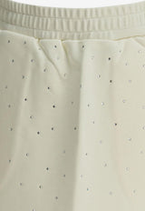 Golden Goose DB Kids Girls Journey Studded Mini Skirt White GKP02449P00243611560_fdaabd34-cfb9-4e2d-8be3-30fdd1bcb50c
