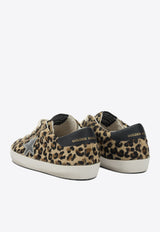 Golden Goose DB Kids Boys Super-Star Low-Top Sneakers  Brown