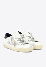 Golden Goose DB Kids Boys Super-Star Low-Top Sneakers  White