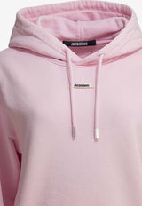 Jacquemus Gros Grain Boxy Hooded Sweatshirt Pink HOW00247AJ00109PINK 2_4a9363fd-6178-40e5-b2b3-2e59da1e1e0c