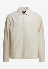 Jacquemus Mecano Workwear Zip-Up Shirt Off-white SHM00576AW00731OFF-WHITE_3809cf87-d8d6-42ee-b5eb-6e8ea01c2f06