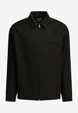 Jacquemus Mecano Workwear Zip-Up Shirt Black SHM00576AW00739BLACK_a5320842-c869-4491-8576-b74cb9627f3f