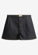 Jacquemus Amelo Mid-Rise Denim Shorts Denim SOW00612AD00041DARK NAVY_5d008581-7d6e-4eed-983e-e60122f9896d