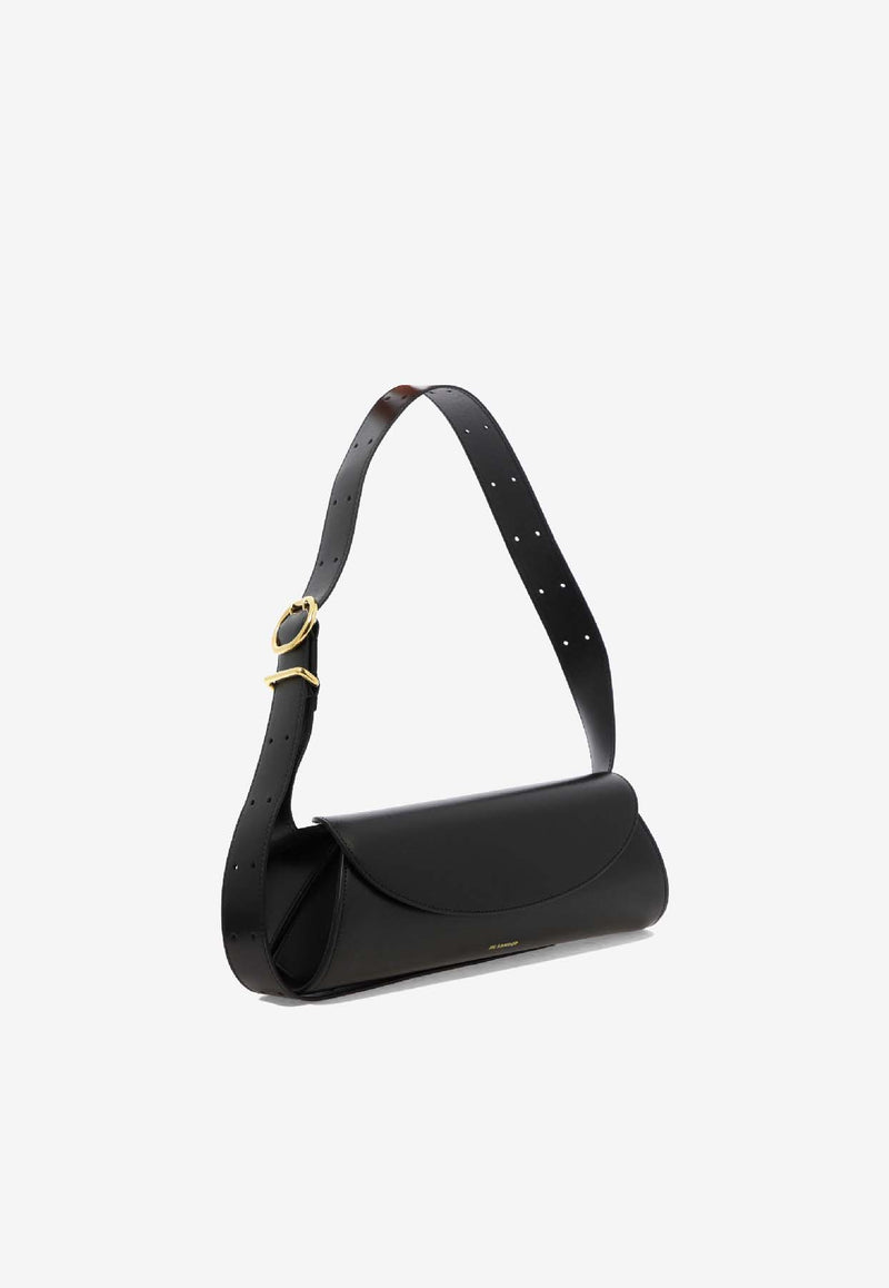 Jil Sander Cannolo Shoulder Bag  Black J07WD0023P4840001_90a35ca5-4c58-4c2d-a9a6-1163eecd73cd