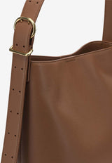 Jil Sander Small Cannolo Grained Leather Shoulder Bag  Beige J08ZH0084P8931906_44804d58-7f18-4a19-b8b2-59400bf2268e