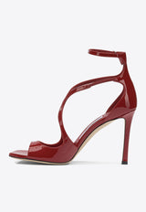 Jimmy Choo Azia 95 Patent Leather Sandals Red AZIA 95PATRUBY RED_42182887-c019-4583-b02a-6775b0c67d56