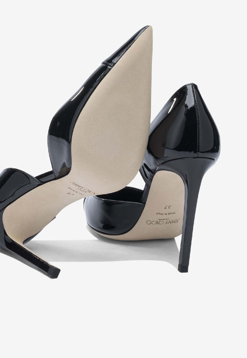 Jimmy Choo Brigitte 100 Patent Leather Pumps  Black BRIGITTE 100PATBLACK_e96ae6be-30d3-4c96-9936-6c2d27eb3055