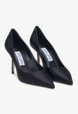 Jimmy Choo Love 85 Satin Pumps  Black LOVE 85SATBLACK_0187700c-2195-4524-92d5-e5805466c0d4