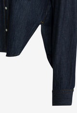 Khaite Grenon Denim Shirt Blue 1184923040040_1cc3968a-eae9-4ffb-8151-5bc6cf071a87