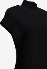 Khaite Lyra Midi Dress Black 18208429200_a3321183-7033-480b-9b97-a7c30c13baa1
