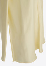 Khaite Satin Midi Skirt Yellow 41724120615_d2714c60-d1d6-4b01-aa65-59d64b04cb06