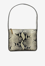 Khaite Small Lori Python Print Leather Shoulder Bag Beige H1043-803121_201be040-ba57-4237-a118-77b30041b29c
