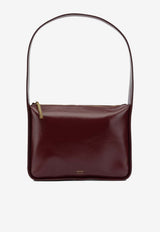 Khaite Small Lori Polished Leather Shoulder Bag Bordeaux H1043-877524_9a0eff2a-f1da-41da-83e7-55911c6084b9