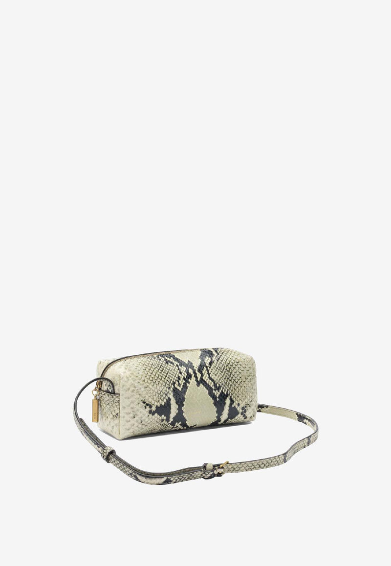 Khaite Mini Kye Python Print Leather Crossbody Bag  Beige H3041-803121_45aa192c-74f9-474e-97b3-42b5c9d712b2