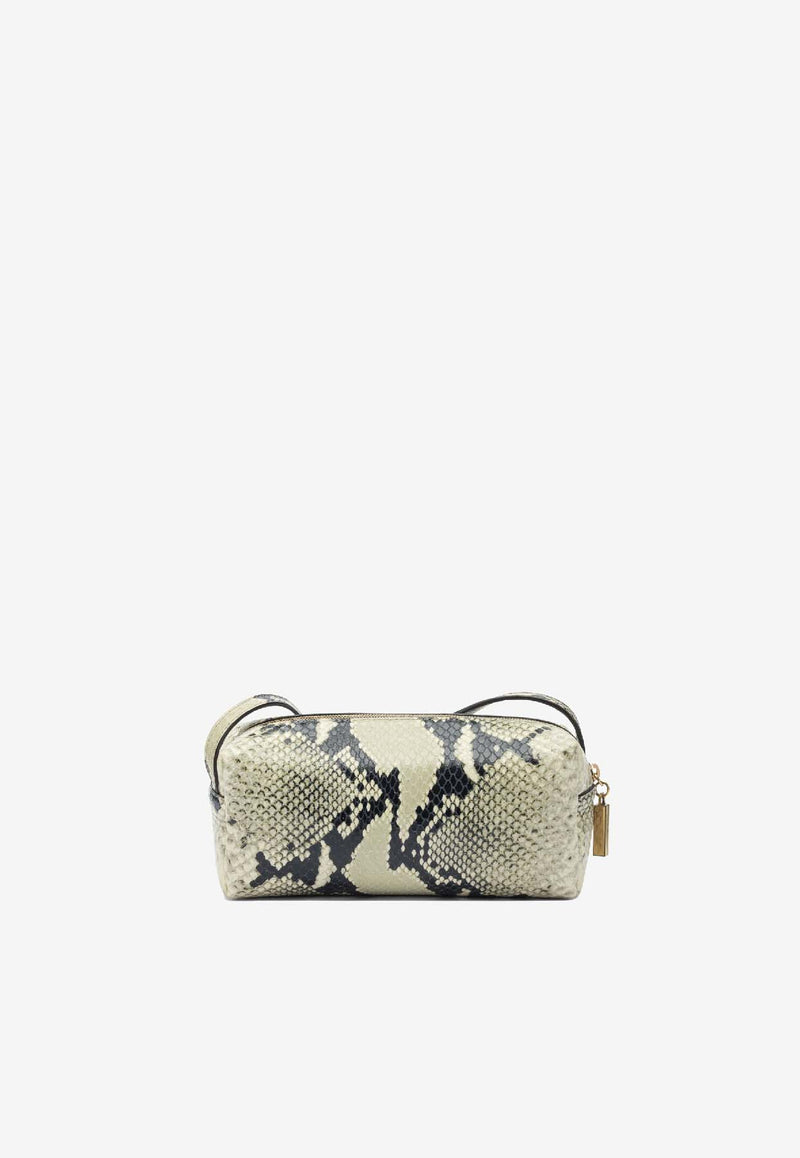 Khaite Mini Kye Python Print Leather Crossbody Bag  Beige H3041-803121_45aa192c-74f9-474e-97b3-42b5c9d712b2