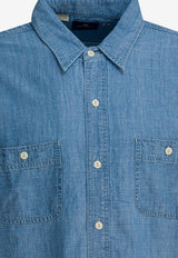 Levi's Denim Buttoned Shirt  Blue