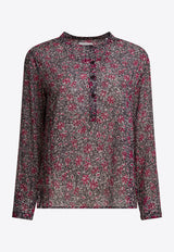 Isabel Marant Etoile Maria Floral Print Blouse Multicolor 26PHT0029FAD1J14E86CY_9c0cb426-4633-4c33-a835-c9e310a8a234