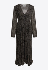 Isabel Marant Etoile Briane Printed Chiffon Midi Dress Black 26PRO0798FBD1J08EBKEC_102c7e09-3eee-4e64-9d8e-062e70f8b1c4