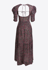 Isabel Marant Etoile Sichellia Printed Maxi Dress Multicolor 26PRO1064FAD1J14E86CY_dcd6479c-cb9f-4dea-9277-05cc8d9cf2a4