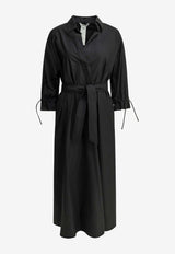 Max Mara Mirto Oversized Midi Shirt Dress Black 2611221152600MXMMIRTO005_9167e610-0fad-4678-9731-73781da0b952