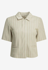 Max Mara Mangio Pinstriped Boxy Shirt Cream 2611911012600MXMANGIO001_6c80a599-c946-462c-8543-ef1691d5fbef