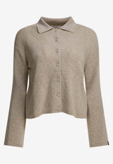 Max Mara Bombo Cashmere Cardigan Beige 2611341048600MXPBOMBO002_ed955ccd-d1e4-4f21-984d-220021ea12b3