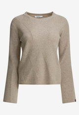 Max Mara Baffo Cashmere Sweater Beige 2611361078600MXPBAFFO002_74f385eb-1e88-4891-9061-899c09a0a388