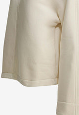 Max Mara Pere Oversized Hooded Sweatshirt White 2611921018600MXPERE001_13c0397b-dc27-4b5d-bfb4-ce8da61b184f