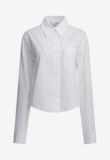 Sportmax Ceppo Long-Sleeved Boxy Shirt White 2612111041600SPXCEPPO001_45ad5f38-6795-47c0-a068-93817bd9a442